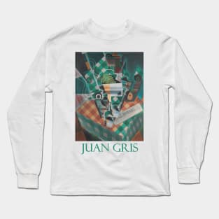 Still Life with Checkered Tablecloth by Juan Gris Long Sleeve T-Shirt